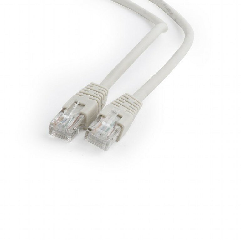 Cablexpert Коммутационный шнур Патч-корд UTP PP6U-10M кат.6, 10м, литой, многожильный серый