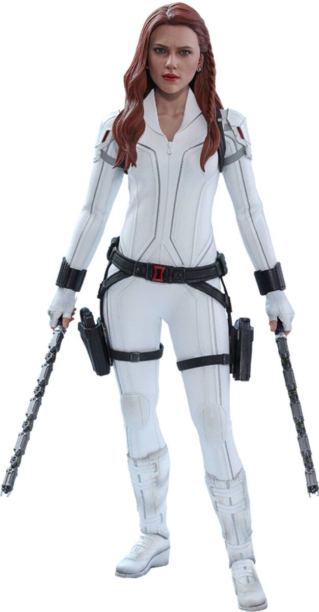 Коллекционная фигурка Hot Toys 1/6 Marvel: Black Widow - Black Widow Snow Suit (Хот тойз Марвел: Черная Вдова в белом костюме 31 см)