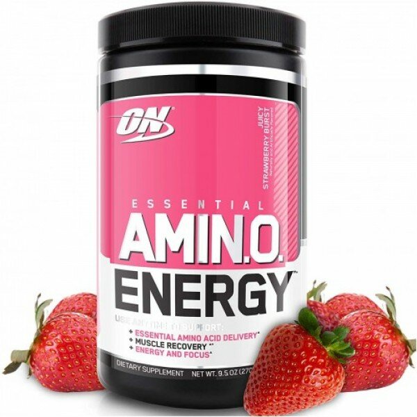 Optimum Nutrition Аминокислотный комплекс Optimum Nutrition Essential Amino Energy (270 г), клубничный взрыв