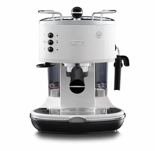 Кофемашина рожковая DeLonghi Icona ECO 311.W 1100 Вт, белый