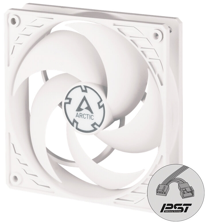 Вентилятор для корпуса Arctic P12 PWM PST White ACFAN00170A