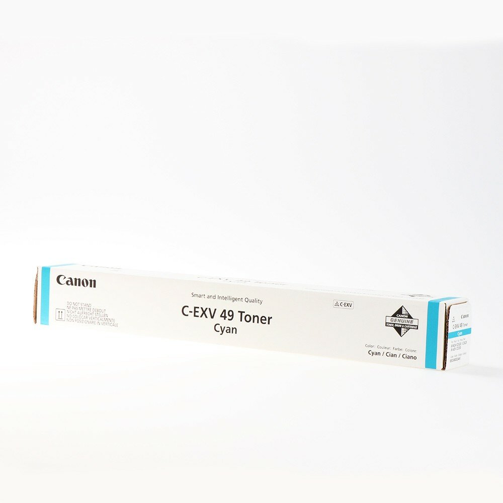 Картридж C-EXV49C для Canon imageRUNNER C3520i, C3320, C3320i, iR-C3320, iR-C3520i голубой