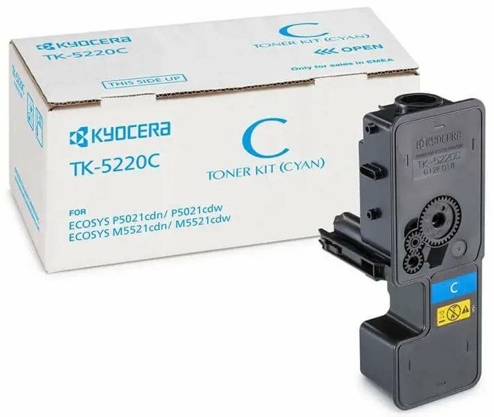 Картридж лазерный Kyocera TK-5220C голубой