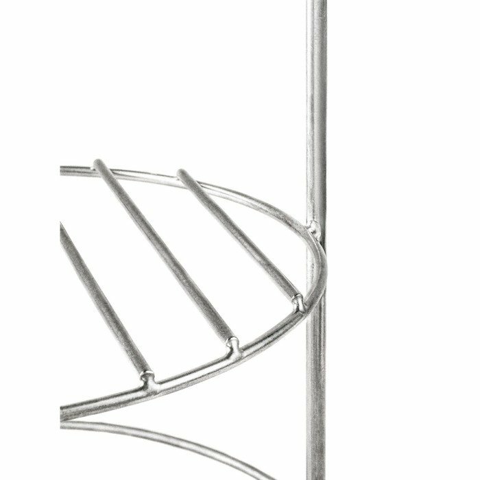 Решетка 3-х ярусная с ручками для тандыра, диаметр 23 см, высота 33 см - фотография № 7