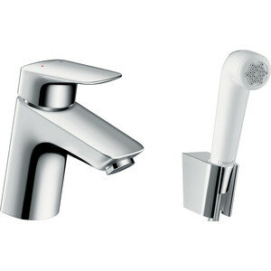 Смеситель для раковины Hansgrohe Logis с гигиеническим душем, хром (71290000)