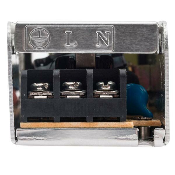 Блок питания компактный Rexant с разъемами под винт, 12В, 60Вт, IP23, 5A, металл - фотография № 4