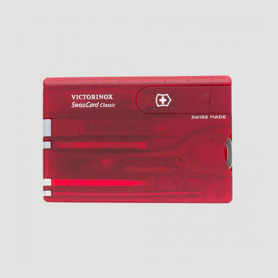 VICTORINOX Карта швейцарская Victorinox «SwissCard Classic», 10 функций 0.7100.TV