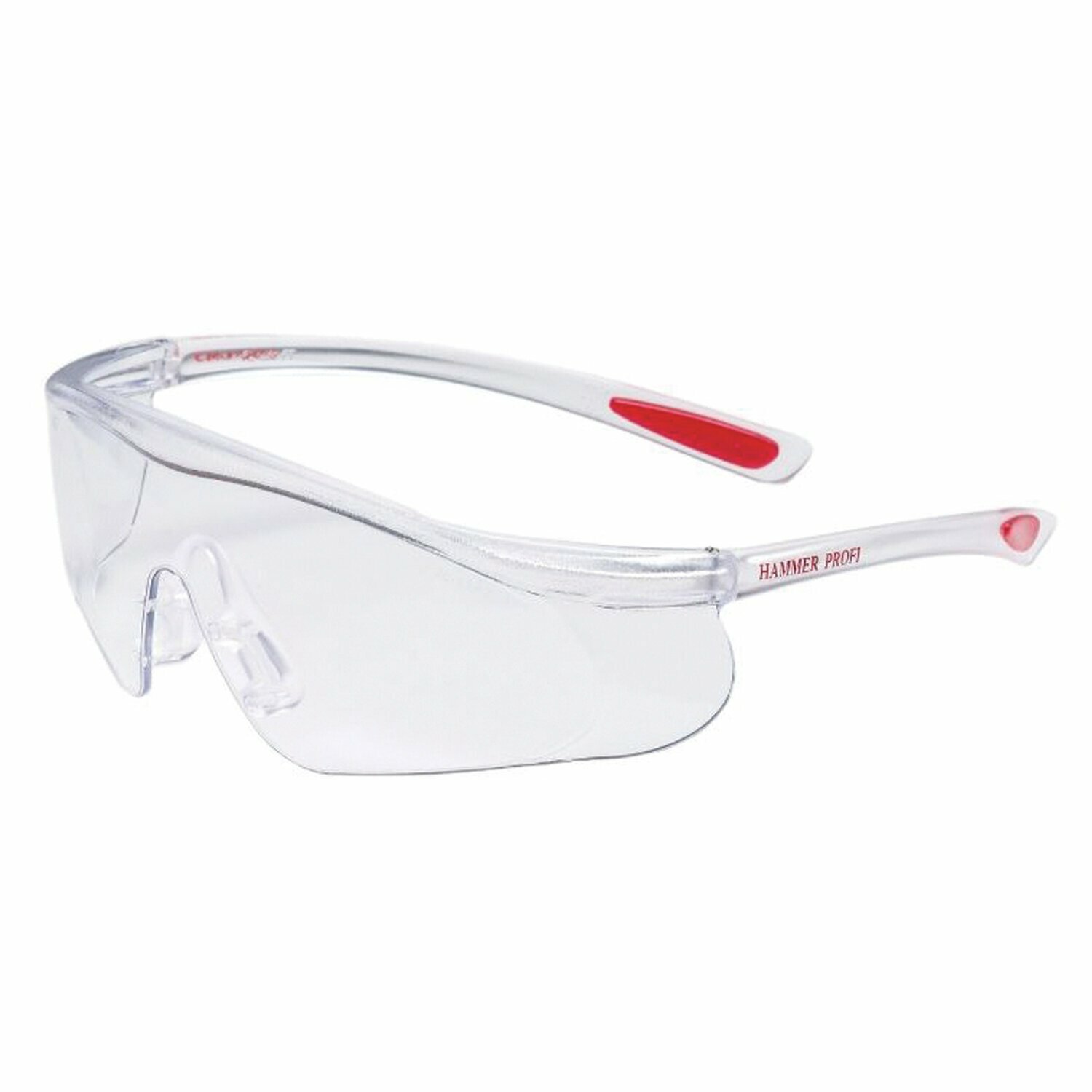Очки защитные открытые РОСОМЗ О55 Hammer Profi super, прозрачные, незапотевающее покрытие, устойчивы к химичес 15530