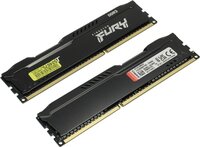 Оперативная память 8Gb Kingston Fury Beast Black DDR-III 1600MHz (KF316C10BBK2/8) (2x4Gb KIT)