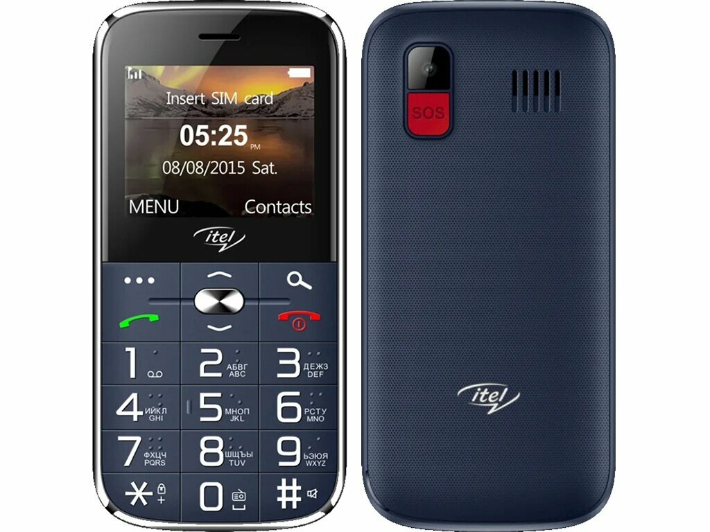 Сотовый телефон Itel IT2590 DS Deep Blue ITL-IT2590-DEBL