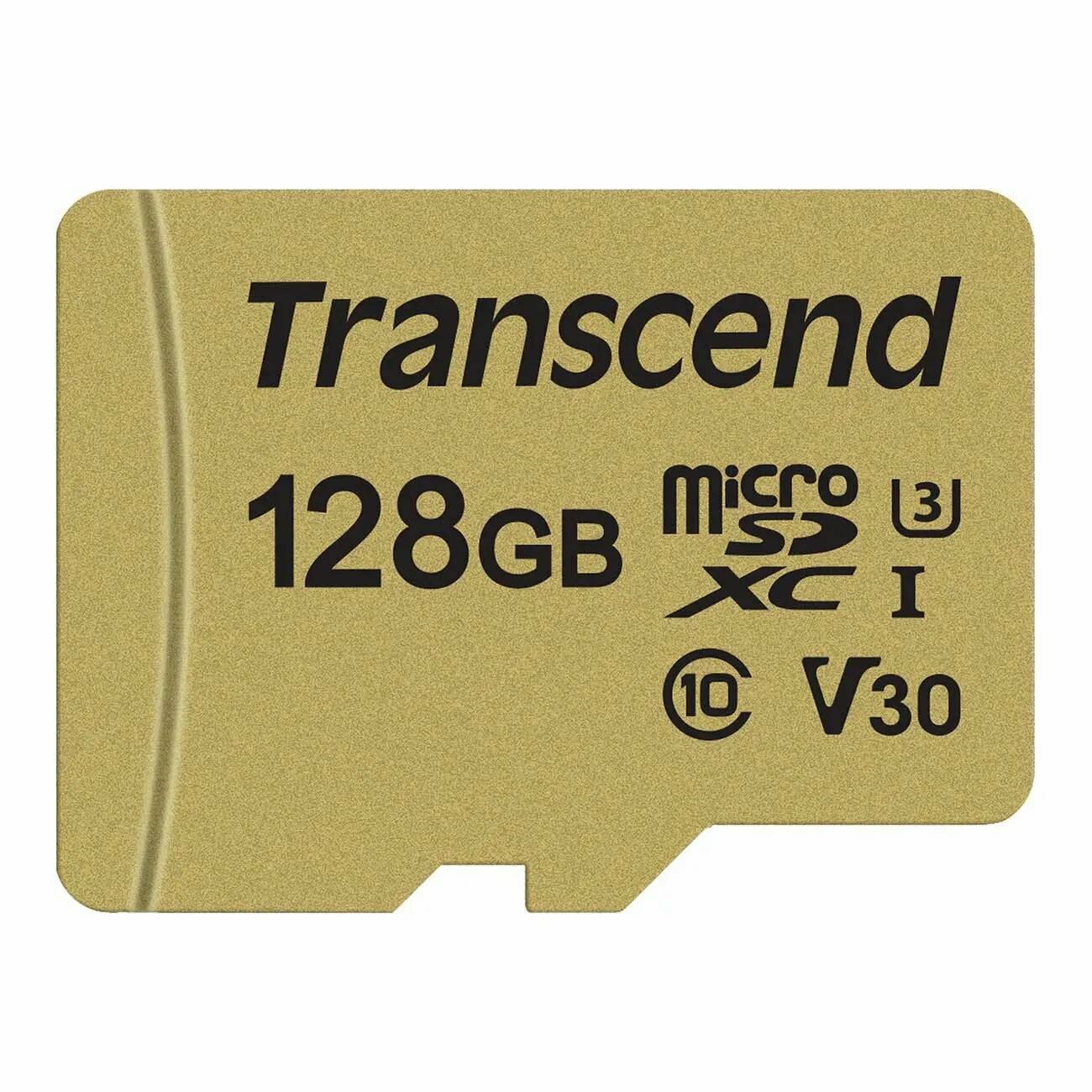 Карта памяти Transcend 500S TS128GUSD500S 128GB