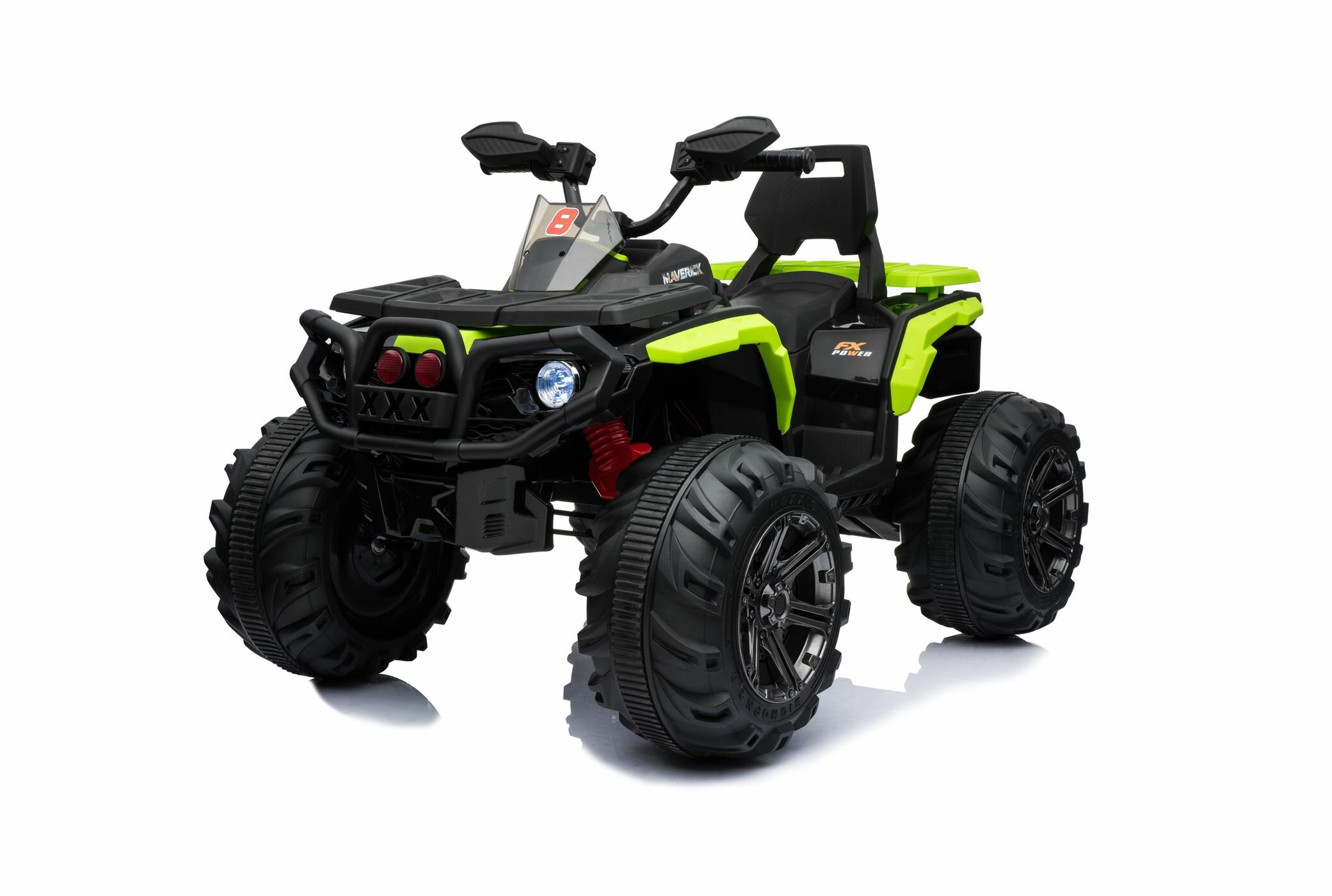 Детский электроквадроцикл K111KK 4WD зеленый (RiverToys)
