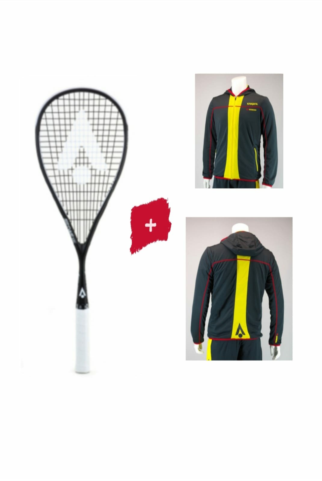 Ракетка для сквоша Karakal AIR SPEED KS 20010+Спортивная одежда Karakal Pro Tour Jacket