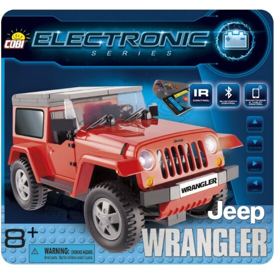 Конструктор COBI 21920 Машина Jeep Wrangler красный