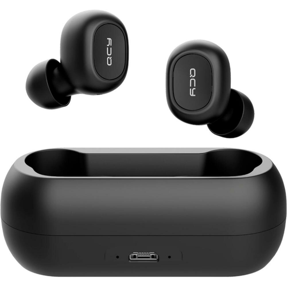 Bluetooth гарнитура QCY T1C Black