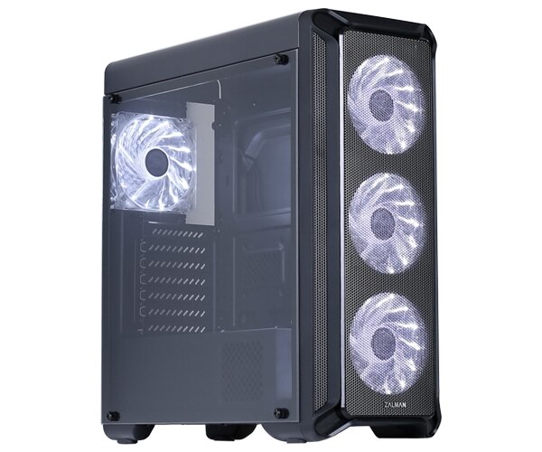 Корпус Zalman I3, без БП, черный, ATX