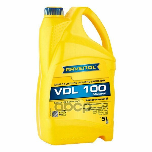 Масло для компрессоров RAVENOL VDL100 1330100-005