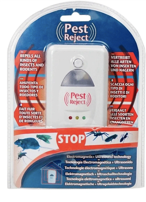 Ультразвуковой отпугиватель Pest Reject RA-52185 (200 кв.м.) белый - фотография № 3