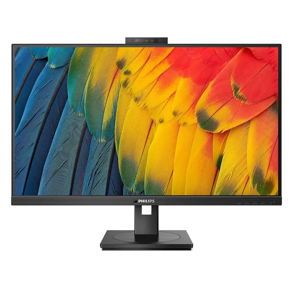 Монитор Philips 27"(2560x1440) Philips 27B1U5601H /матрица IPS Матовая /Встроенные колонки Встроенная веб камера Встроенный микрофон Регулировка высоты