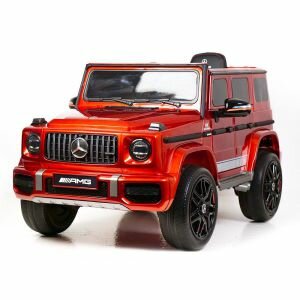 Детский электромобиль Rivertoys Mercedes-Benz G63 (K999KK) вишневый глянец