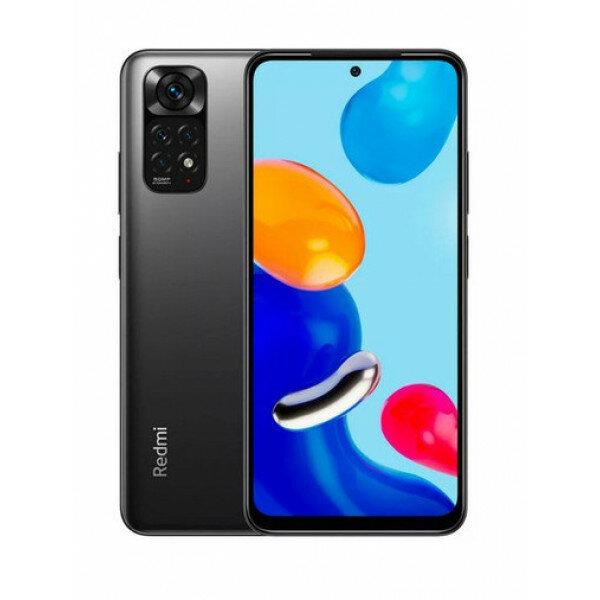 Смартфон Xiaomi Redmi Note 11 6/128 ГБ Global, графитовый серый