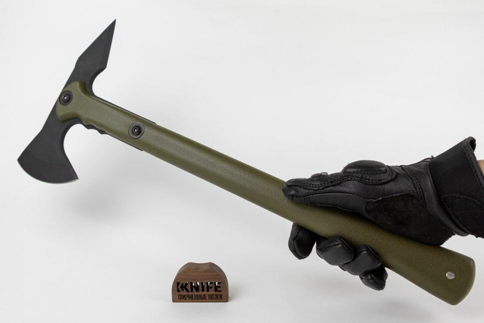 Топор "Trench Hawk OD Green" 1055 Carbon Steel, 90PTHG от Cold Steel