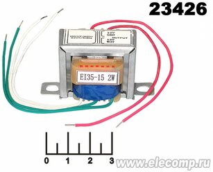 Трансформатор 2*12V 0.16A 2W EI-35*15