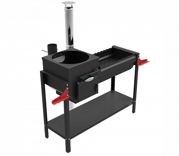 Печь-мангал Искандер 400 Стандарт Эйр - фотография № 1
