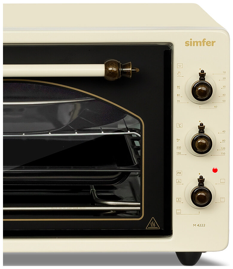Мини-печь Simfer M4222 серия Albeni Plus (5 режимов работы, конвекция) - фото №5