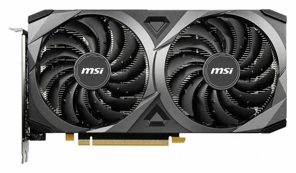 Видеокарта MSI GeForce RTX 3060 Ti VENTUS 2X 8G OCV1 LHR, 8Gb