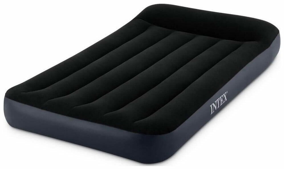 Матрас надувной Intex Pillow Rest Classic Bed Fiber-Tech 64141 - фотография № 1