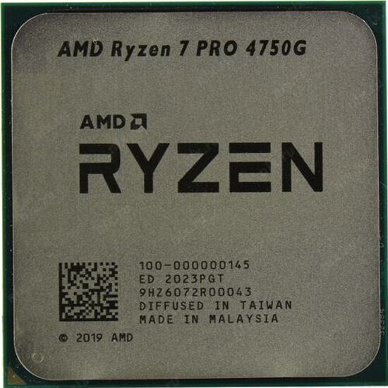 Процессор AMD Ryzen 7 PRO 4750G (100-000000145), OEM