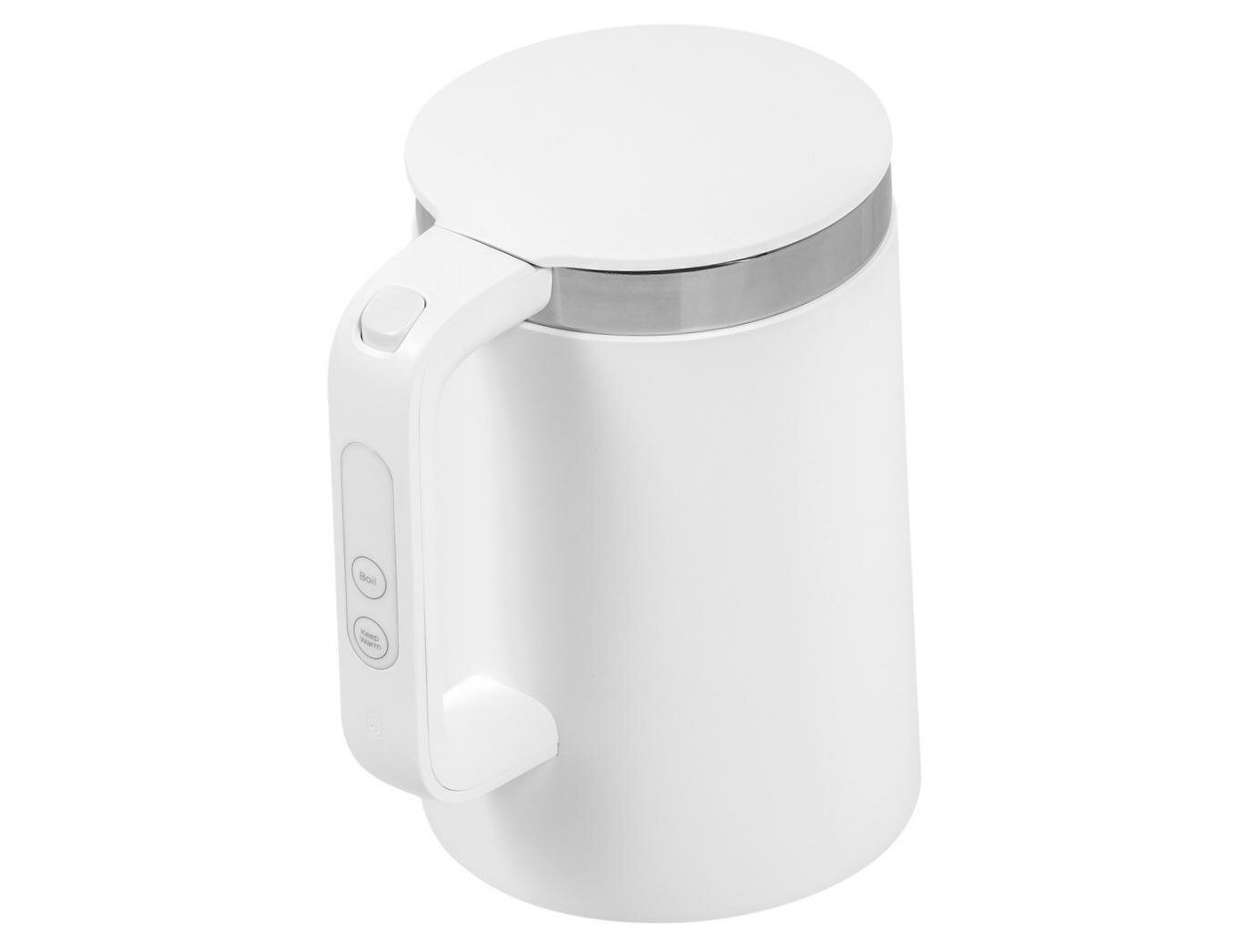 Чайник металлический Mi-Smart Kettle Pro. Электрический чайник мощностью 1800 Вт Mi-Smart Kettle Pro BHR4198GL, 1.5 л, цвет белый - фотография № 3