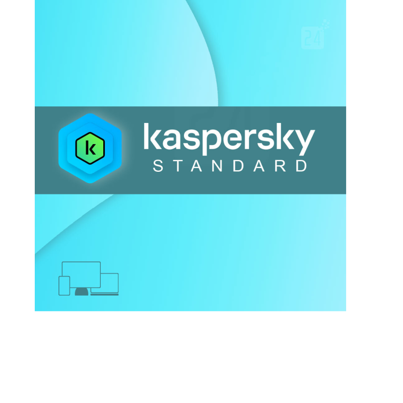 Kaspersky Standard Russian Edition. 5-Device 1 year Base Download Pack - Лицензия.