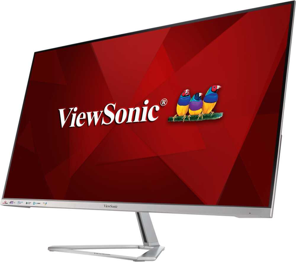 Монитор 31.5" ViewSonic VX3276-4K-MHD [vs17797] черный/серебристый (VA,3840x2160)