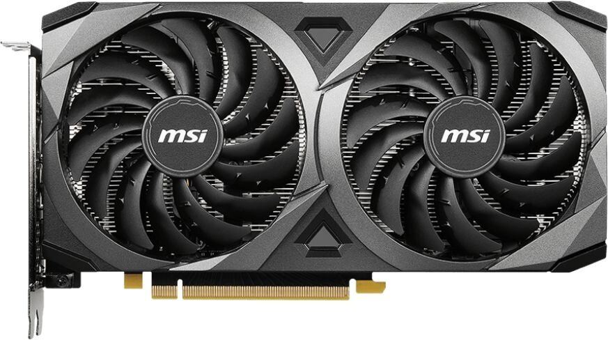 Видеокарта MSI PCI-E 4.0 RTX 3060 VENTUS 2X 8G OC NVIDIA GeForce RTX 3060 8192Mb 192 GDDR6 1680/15000 HDMIx1 DPx3 HDCP Ret