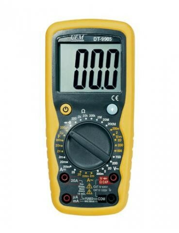 Цифровой мультиметр с функцией термометра DT-9908 CEM-Instruments