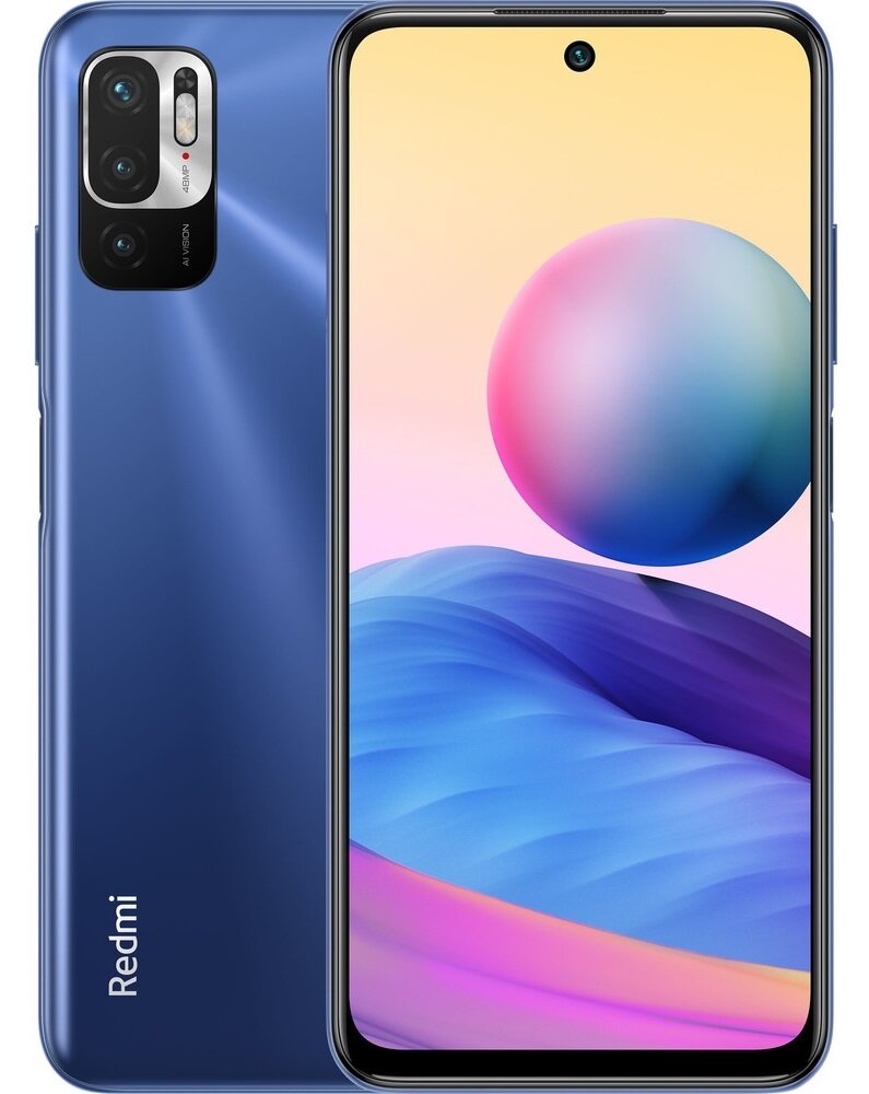 Смартфон Xiaomi Redmi Note 10T 4/128 ГБ RU, Nighttime Blue