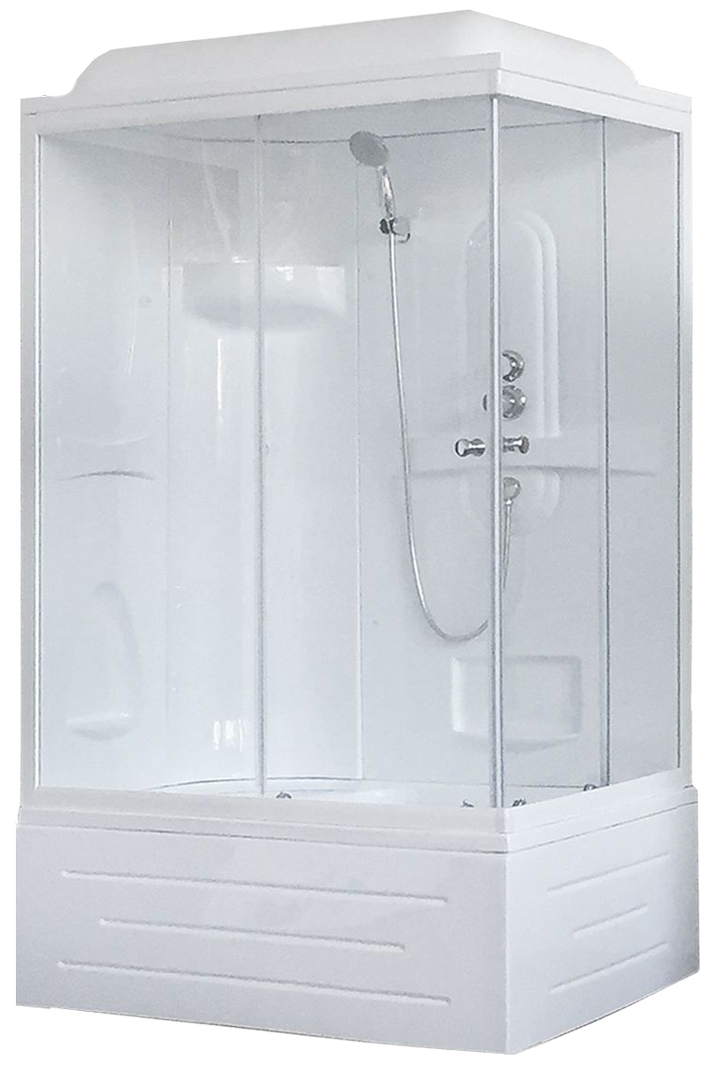 Душевая кабина Royal Bath RB 8120BP1-T (прозрачное) левая