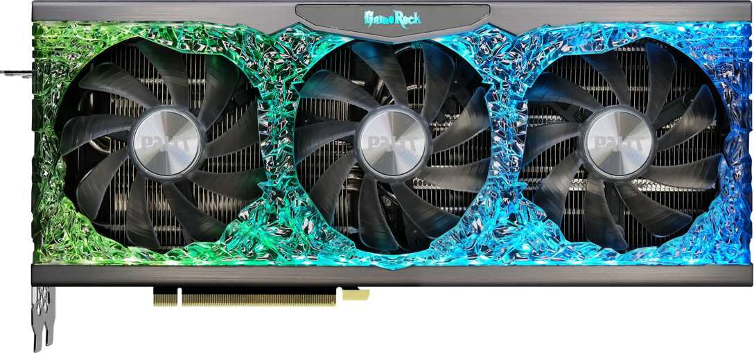 Видеокарта Palit PCI-E 4.0 PA-RTX3070TI GAMEROCK 8G NV RTX3070TI 8192Mb 256 GDDR6X