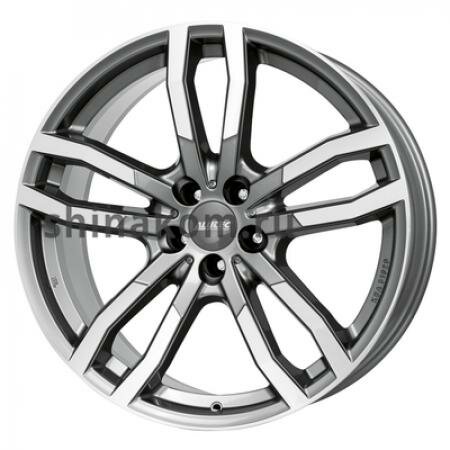  9,5*21 5*130 ET53 71,5 Alutec DriveX Metal Grey Front Polished