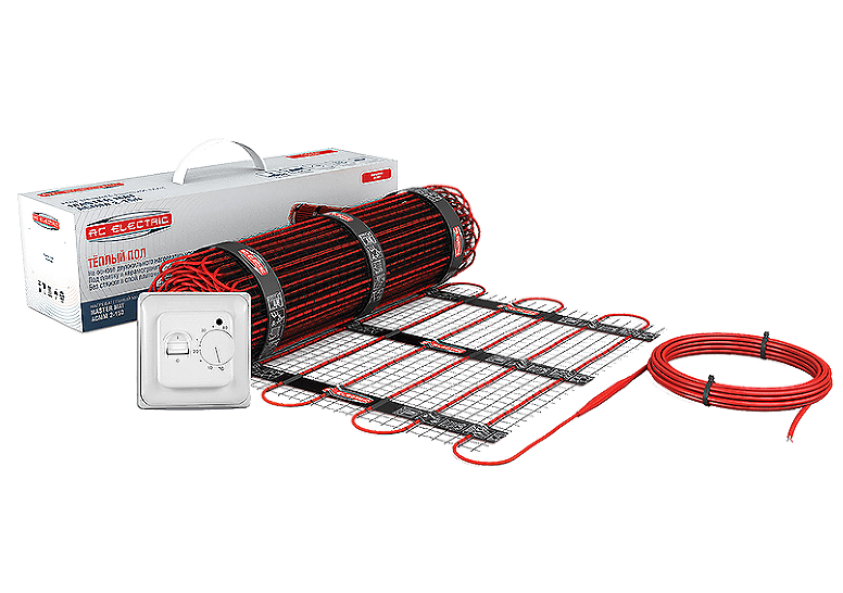 Мат нагревательный AC ELECTRIC ACМM 2-150-3,5 с терморегулятором