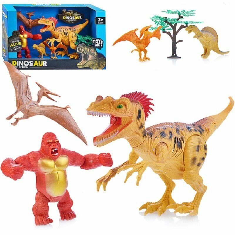 Набор Динозавр 5 фигурок в подарочной упаковке