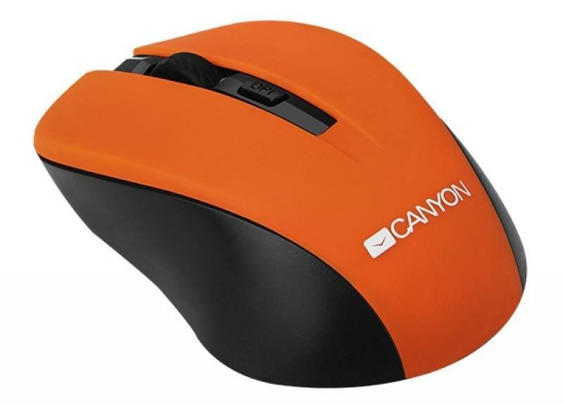   CANYON CNE-CMSW1O (Wireless, Optical 800/1000/1200 dpi, 4 btn, USB, power saving button),  USB