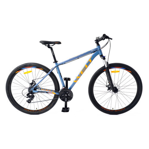 Велосипед WELT Ridge 1.0 D 29 (2022), горный (взрослый), рама 20", колеса 29", темно-синий, 15кг