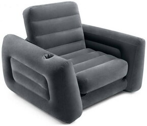 INTEX Надувное кресло-кровать Pull-Out Chair 117*224*66 см 66551