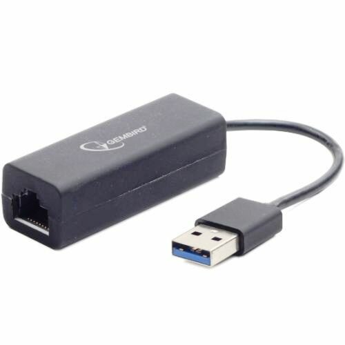 Сетевая карта RJ-45 Gembird NIC-U3 USB3.0 на LAN Ethernet кабель адаптер