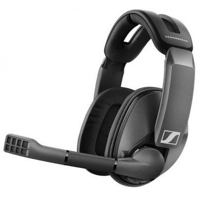 Наушники с микрофоном Sennheiser GSP 370 черный 1.5м мониторные Radio оголовье (508364)