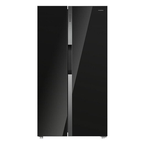 Холодильник двухкамерный MAUNFELD MFF177NFB No Frost, Side by Side, инверторный черный