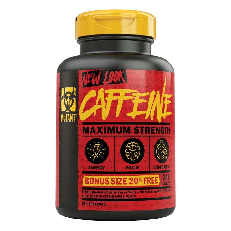 Mutant   Mutant Core Series Caffeine 240 tabs